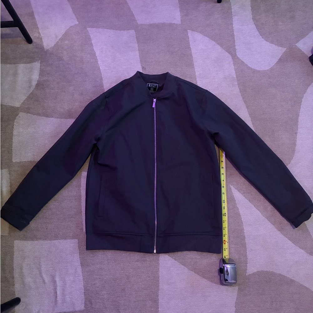 Dark Grey Bomber jacket BYLT